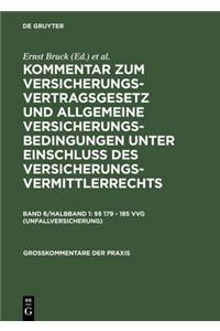 Â§Â§ 179 - 185 Vvg (Unfallversicherung)