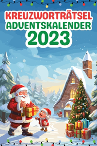 Kreuzworträtsel Adventskalender 2023 Weihnachtsgeschenk