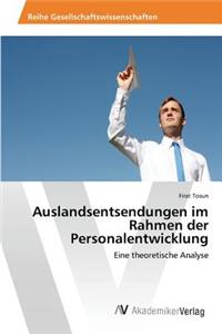 Auslandsentsendungen im Rahmen der Personalentwicklung