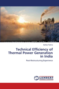 Technical Efficiency of Thermal Power Generation in India