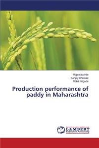 Production performance of paddy in Maharashtra