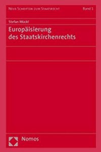 Europaisierung Des Staatskirchenrechts