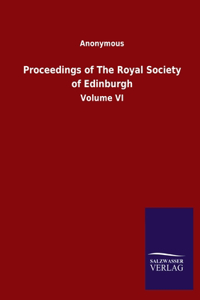 Proceedings of The Royal Society of Edinburgh