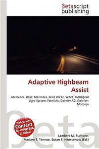 Adaptive Highbeam Assist