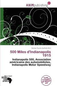 500 Miles D'Indianapolis 1915