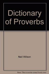 Dictionary Of Proverbs