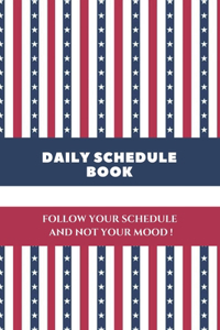 Daily schedule book