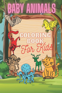 Animal Coloring Book For Kids ages 3-8