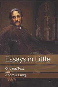 Essays in Little
