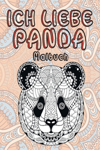 Ich liebe Panda - Malbuch
