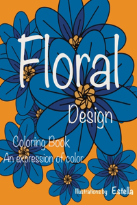 Floral Design Coloring Book