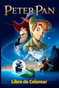 Peter Pan libro de colorear