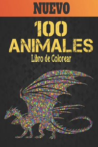 100 Animales Libro de Colorear Nuevo