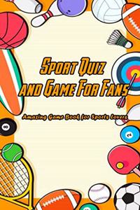 Sport Quiz and Game For Fans