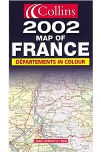 2002 Map of France