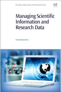 Managing Scientific Information and Research Data