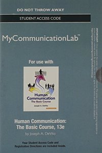 New Mycommunicationlab Without Pearson Etext -- Standalone Access Card -- For Human Communication