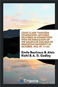 Louis Clark Vanuxem Foundation