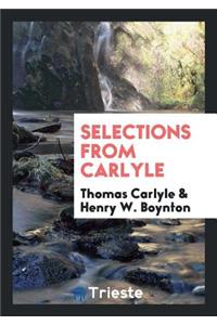 Selections from Carlyle