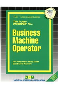 Business Machine Operator