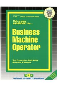 Business Machine Operator