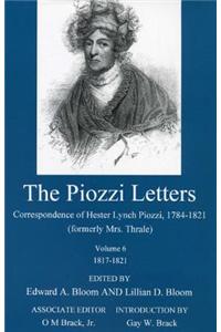 Piozzi Letters V6