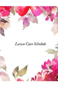 Lawn Care Schedule