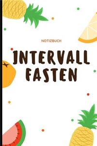Intervall Fasten Notizbuch
