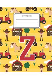 Composition Book Z