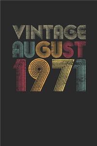 Vintage August 1971