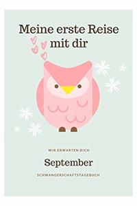 Schwangerschaftstagebuch Wir erwarten dich September