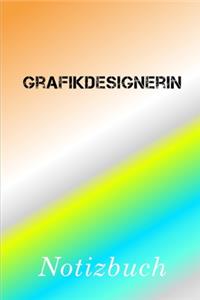 Grafikdesignerin Notizbuch