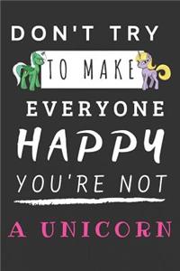 Don't Try to Make Everyone Happy You're Not a Unicorn