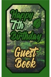 Happy 7th Birthday Guest Book