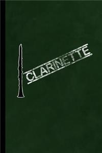 Clarinette