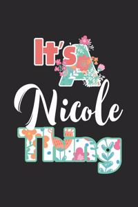 It's Nicole Thing