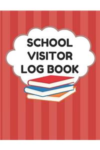 School Visitor Log Book