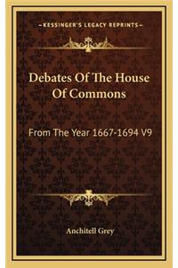 Debates of the House of Commons