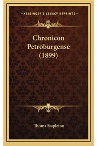 Chronicon Petroburgense (1899)