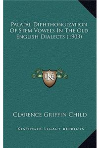 Palatal Diphthongization of Stem Vowels in the Old English Dialects (1903)