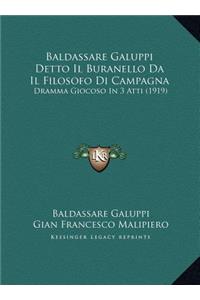 Baldassare Galuppi Detto Il Buranello Da Il Filosofo Di Campagna
