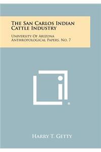 San Carlos Indian Cattle Industry