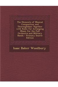 The Elements of Musical Composition and Thoroughbase