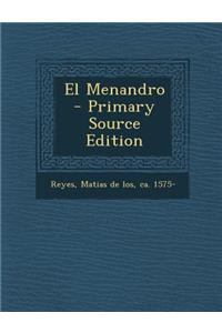 El Menandro