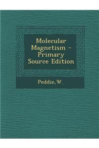 Molecular Magnetism