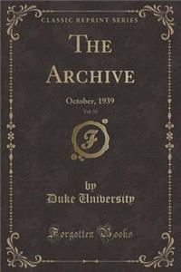 The Archive, Vol. 53