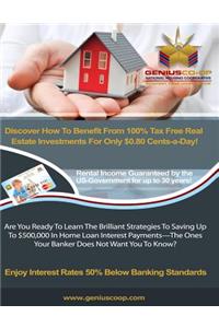 Discover How To Benefit From 100% Tax Free Real Estate Investments For Only $0.80 Cents-a-Day!