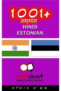 1001+ Exercises Hindi - Estonian