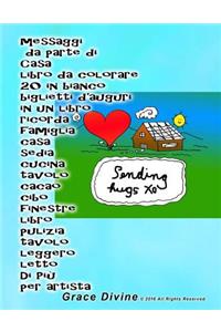 messaggi da parte di Casa libro da colorare 20 in bianco biglietti d'auguri in un libro ricorda famiglia casa sedia cucina tavolo cacao cibo finestre libro pulizia tavolo leggero letto Di Più per artista Grace Divine
