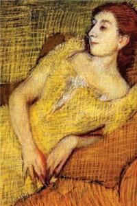 ''Seated Woman'' by Edgar Degas - 1895